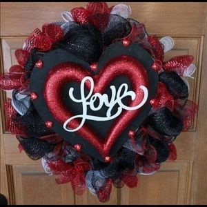 Valentine’s Day wreath